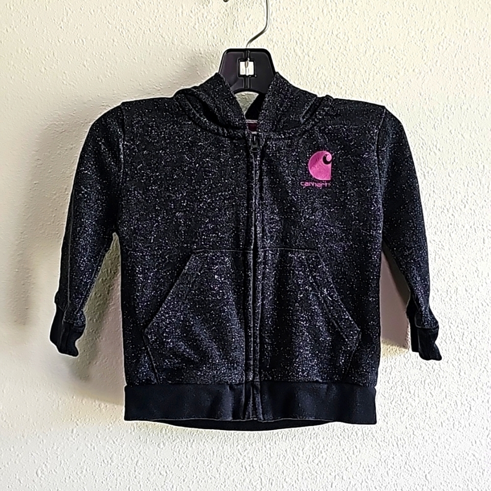 [*3 Items For $20 In Bundle*] Infant (9M) carhartt sweatshirt hoodie Glittery